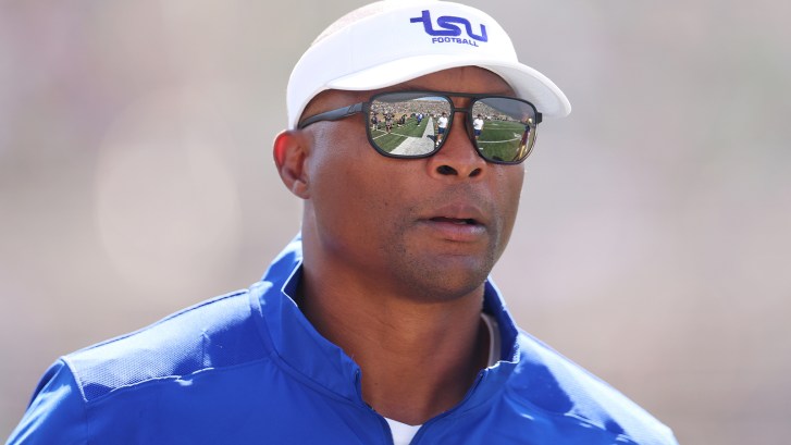 Tennessee State coach Eddie George