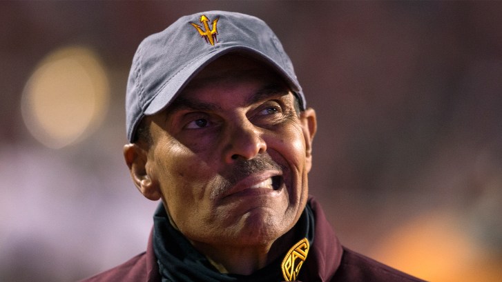 ASU coach Herm Edwards