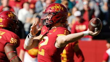 Four-Star Iowa State Quarterback Blackballed For Gambling Throws Darts In National Championship