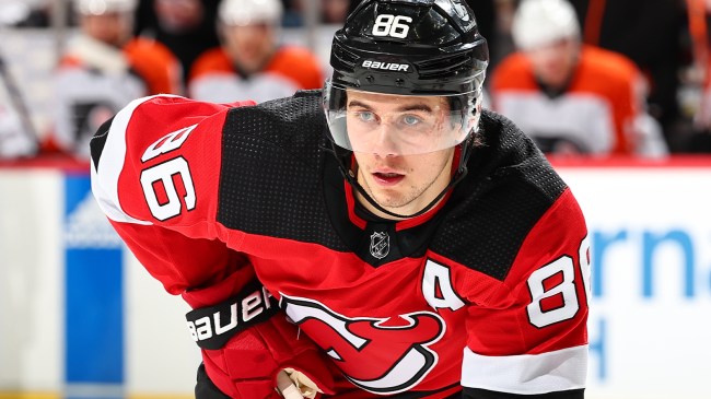 Devils center Jack Hughes