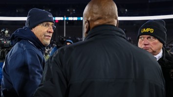 Maryland Football Coach Confronts James Franklin After Being Disrespected In Blowout Loss