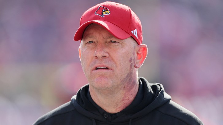 Louisville coach Jeff Brohm