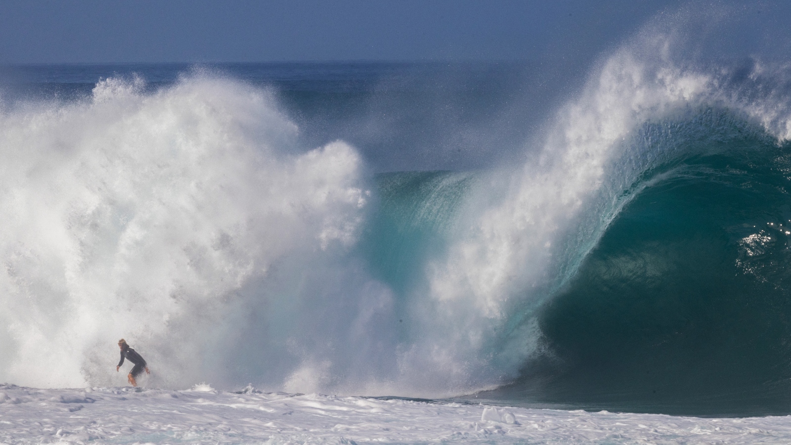 world champion surfer John John Florence surfing Pipeline in Oahu