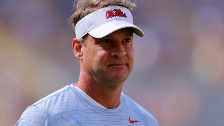 Ole Miss coach Lane Kiffin