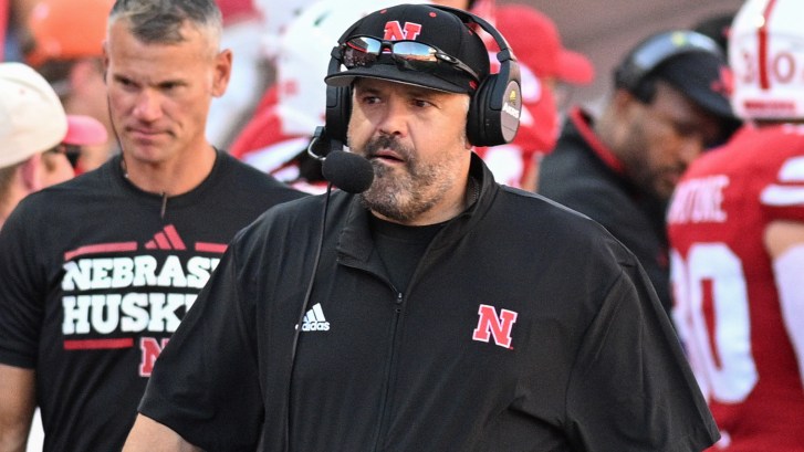 Nebraska coach Matt Rhule