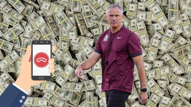 Florida State head football coach Mike Norvell