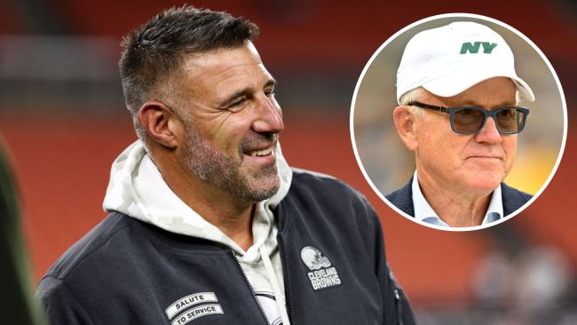 mike vrabel woody johnson