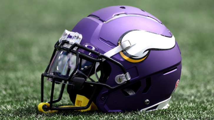 Minnesota Vikings helmet