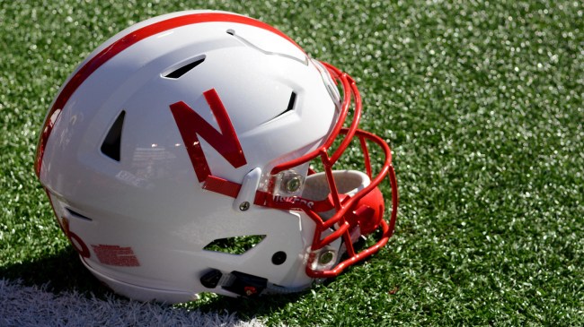 Nebraska football helmet
