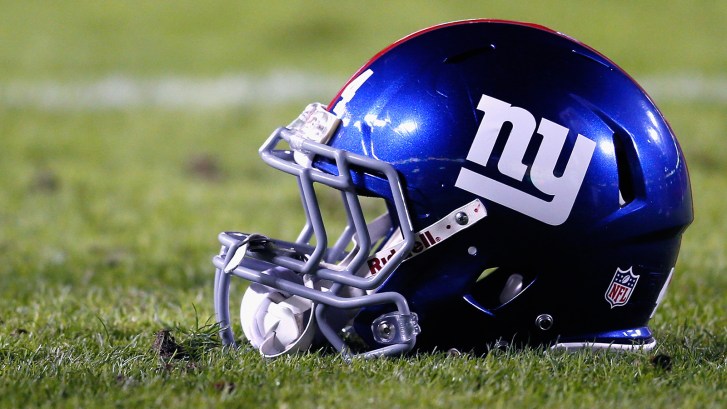 New York Giants helmet