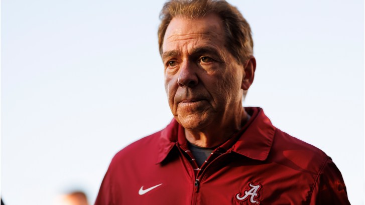 Alabama coach Nick Saban
