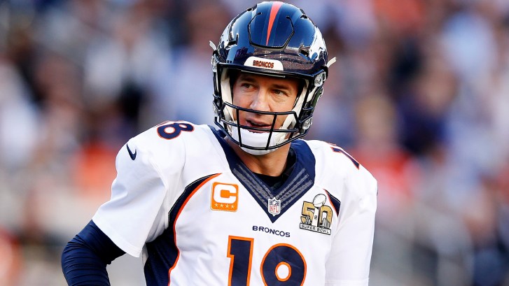 Broncos QB Peyton Manning