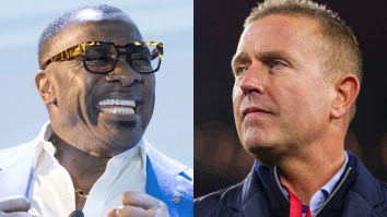 Shannon Sharpe Sends Stern Warning To Kirk Herbstreit Over ‘First Take’ Jab During CFP Game