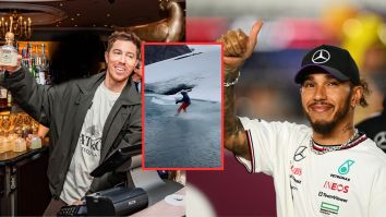 Shaun White Calls Lewis Hamilton the F1 GOAT And Recalls Their Epic Antarctic Snowboarding Adventure On A Glacier