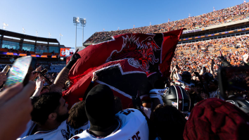 South Carolina Desecrated Clemson’s Field By Whipping Logo With Belt After Multiple Physical Altercations