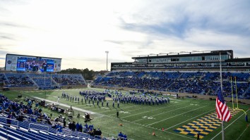 South Dakota State Draws Pathetic Crowd For Playoff Football In Freezing Cold Temperatures