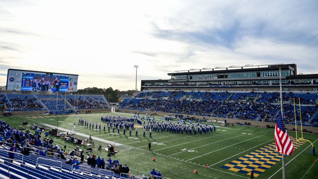 South Dakota State Football Crowd