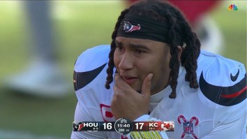 Houston Texans Gather In Prayer After Tank Dell’s Gruesome Leg Injury Brought CJ Stroud To Tears