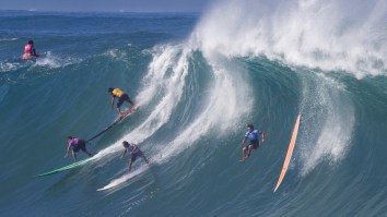 Hawaii’s Landon McNamara Wins ‘The Eddie’ With A Perfect 50-Point Ride In Big Wave Surfing’s Most Prestigious Event