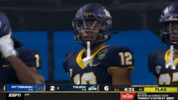 Toledo Football Player Committed The Weirdest Special Teams Penalty Of All-Time During Dumb Punt