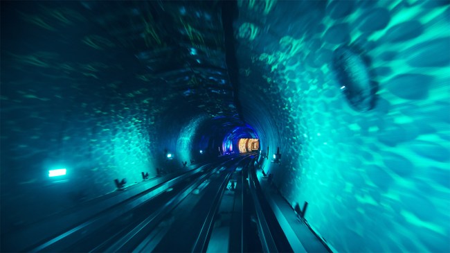 underwater tunnel railway