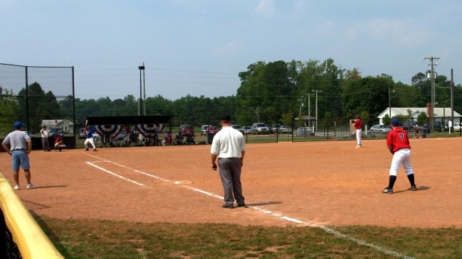 youth sports baseball field