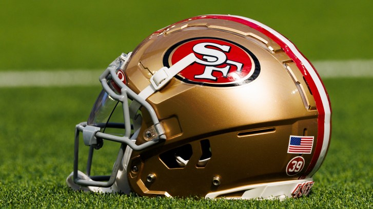 49ers helmet