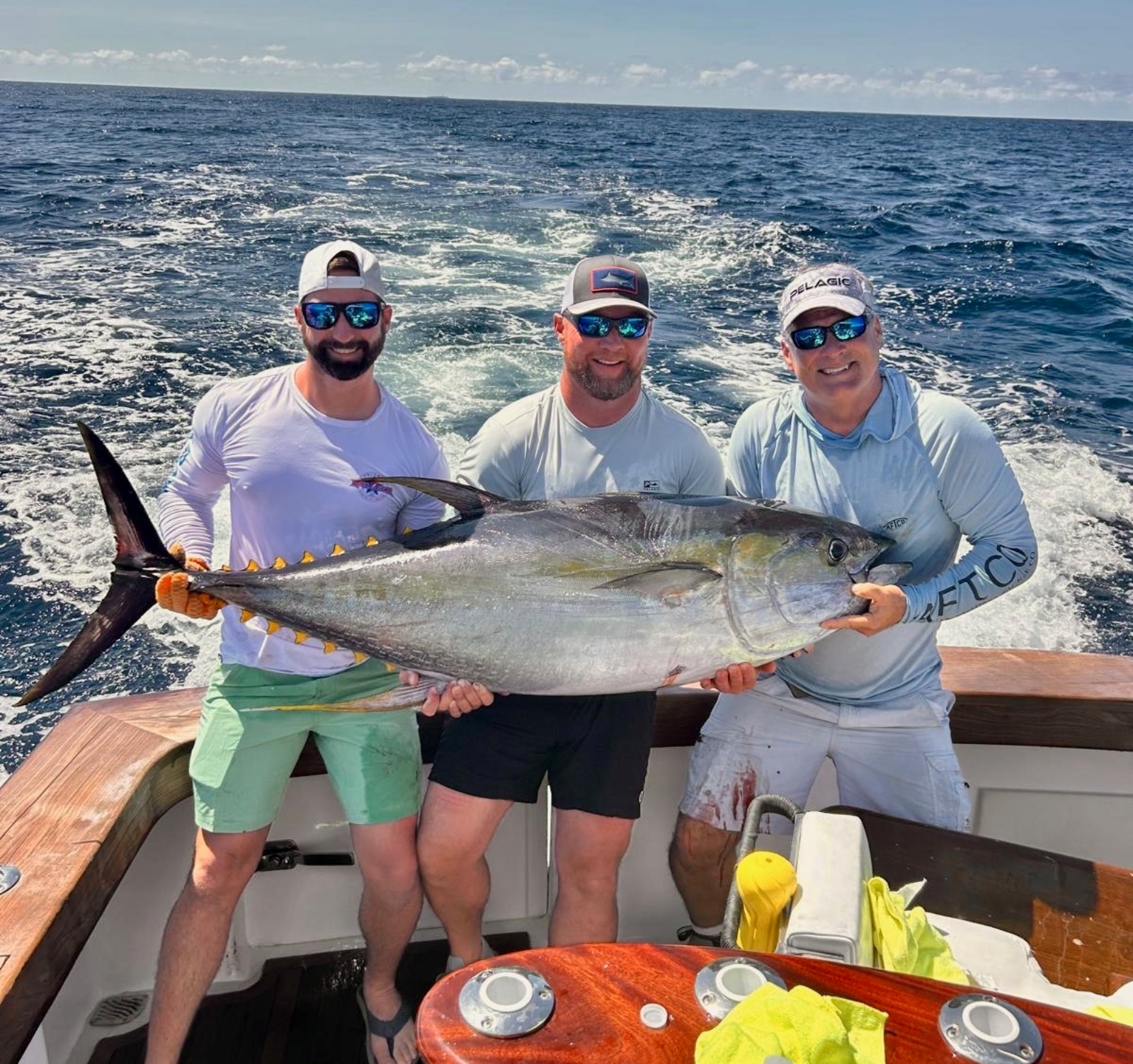 5th place tuna at the 2025 Pelagic Rockstar Offshore Tourmament