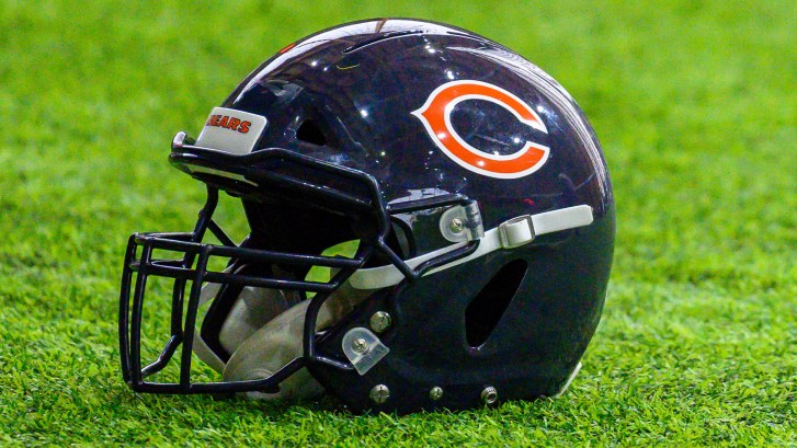 Chicago Bears helmet