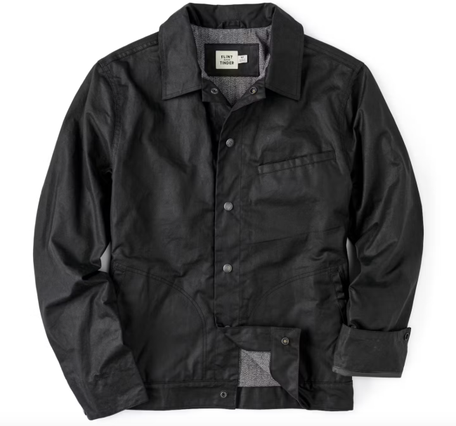 The James Waxed Snap Jacket