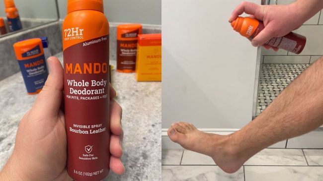 Mandon Invisible Spray Deodorant