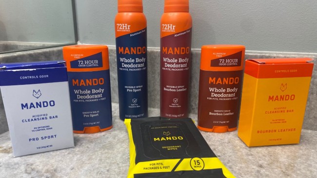 Mando whole body deodorant review