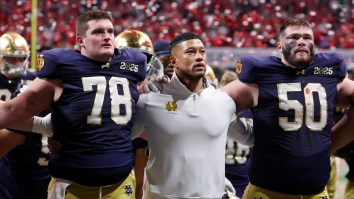 Notre Dame Coaches And Players Under Fire For Postgame Locker Room Behavior