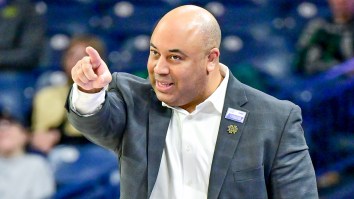 Notre Dame Coach Micah Shrewsberry Shares Mid-Game Motivational Text From Fan