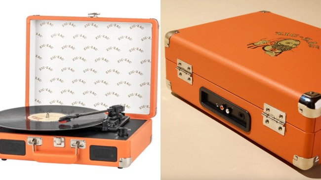 Zig-Zag Portable Record Player