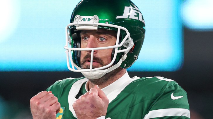 Jets QB Aaron Rodgers