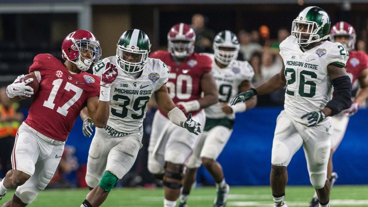 Alabama vs. Michigan State in College Football Playoff
