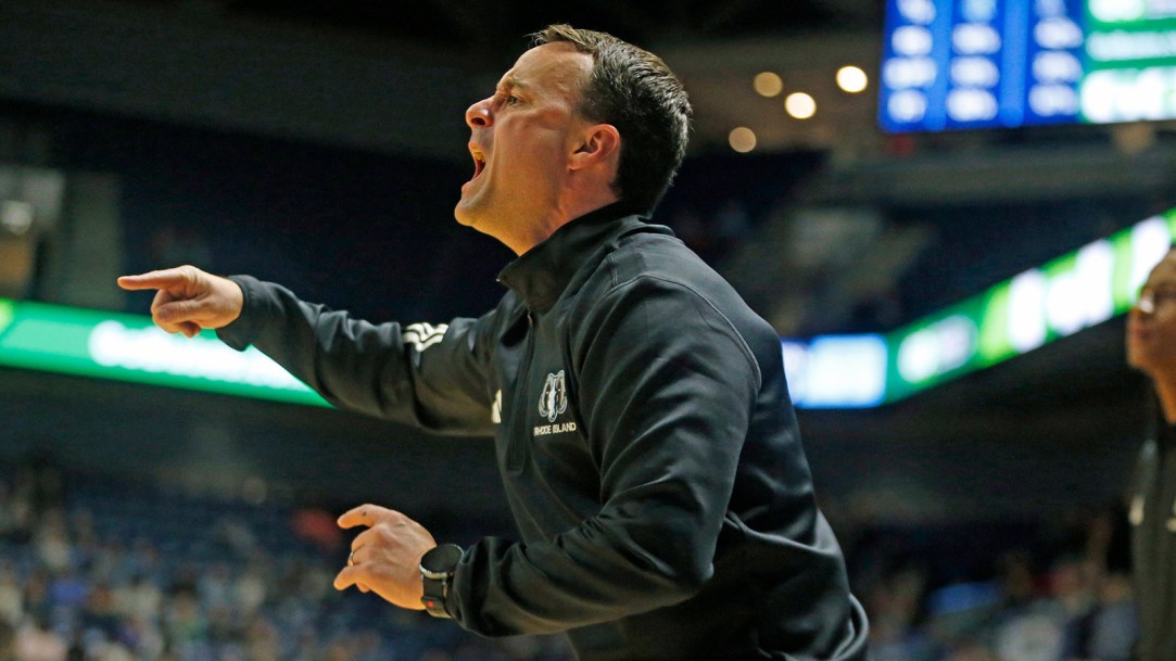 Rhode Island Basketball Archie Miller Technical Foul