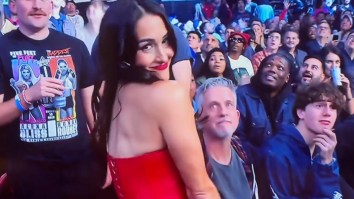 Bill Simmons Goes Viral For Trying To Avoid Going Viral While Nikki Bella Danced In His Face At ‘Raw’