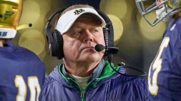 Brian Kelly’s Vicious Dig At Notre Dame Football’s Lack Of Athletic Resources Aged Like Spoiled Milk