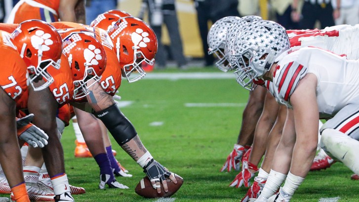 Clemson vs. Ohio State in the College Football Playoff