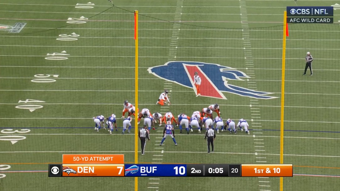 Denver Broncos Doink Wil Lutz Field Goal