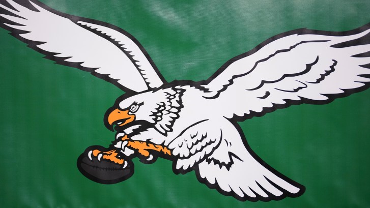 retro Philadelphia Eagles logo