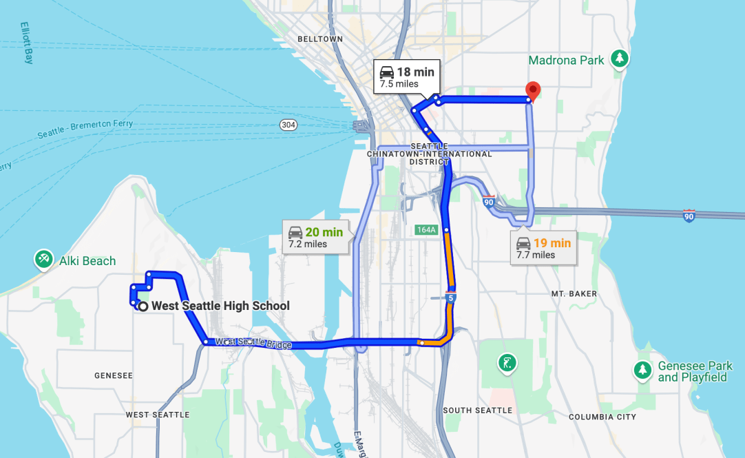Garfield West Seattle High School basketball