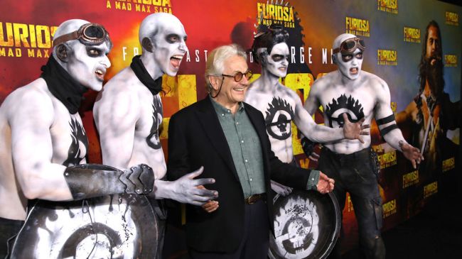 george miller with mad max war boys