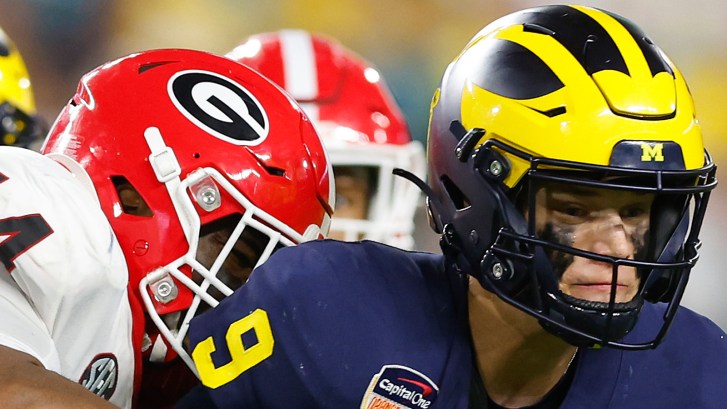 Georgia vs. Michigan in the College Football Playoff