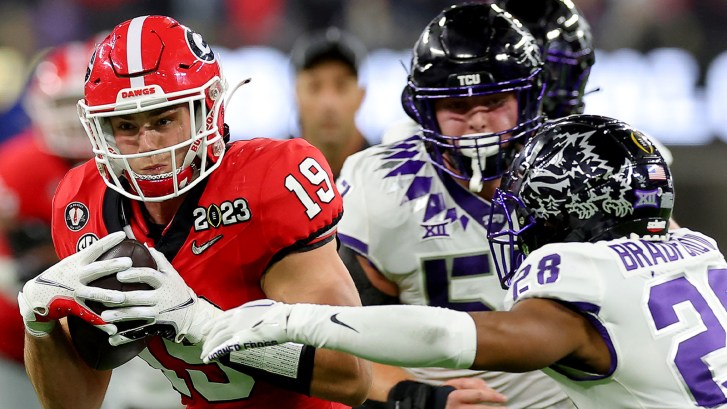 Georgia vs. TCU in College Football Playoff championship