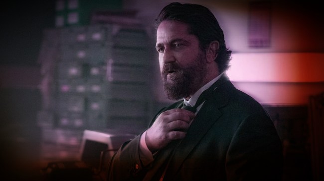 gerard butler as big nick in den of thieves 2 edit