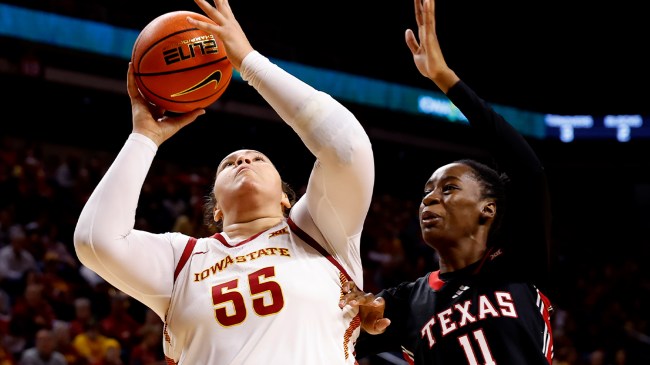 Iowa State vs Texas Tech women's basketball game