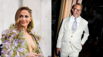 Kevin Costner Reportedly Putting The Charm On Jennifer Lopez, Sent Her A Bouquet Of Flowers After Pair Were Spotted ‘Looking Pretty Close’